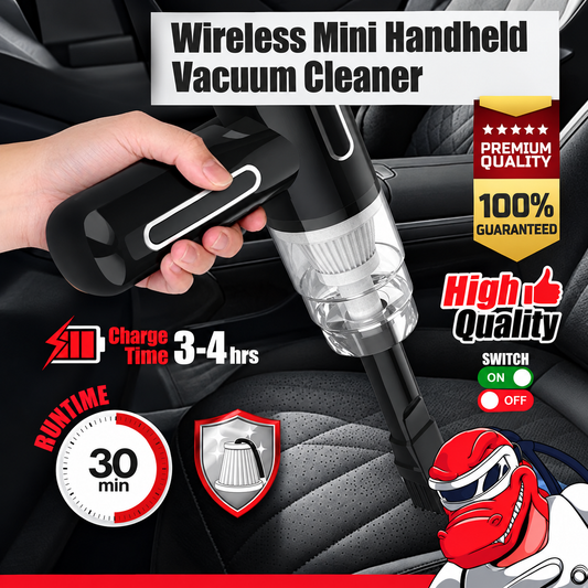 120W Cordless Mini Vacuum Cleaner – Portable Car & Home