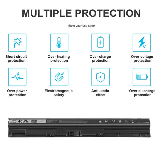 M5Y1K Laptop Battery 40Wh For Dell Inspiron 3451 5455