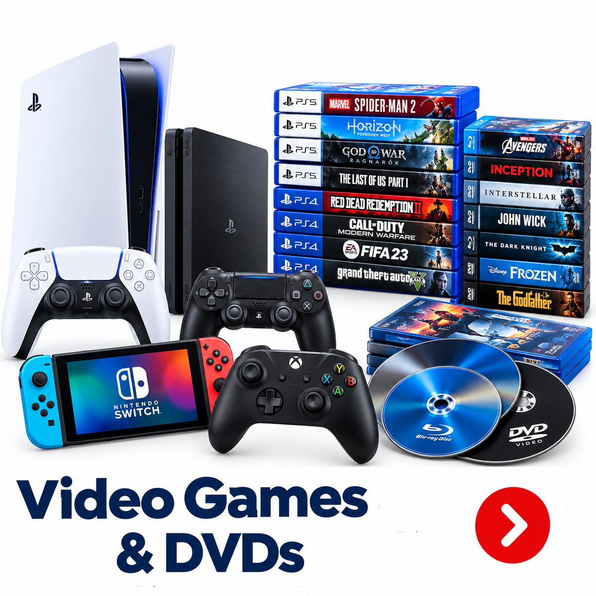 Video Games & DVDs