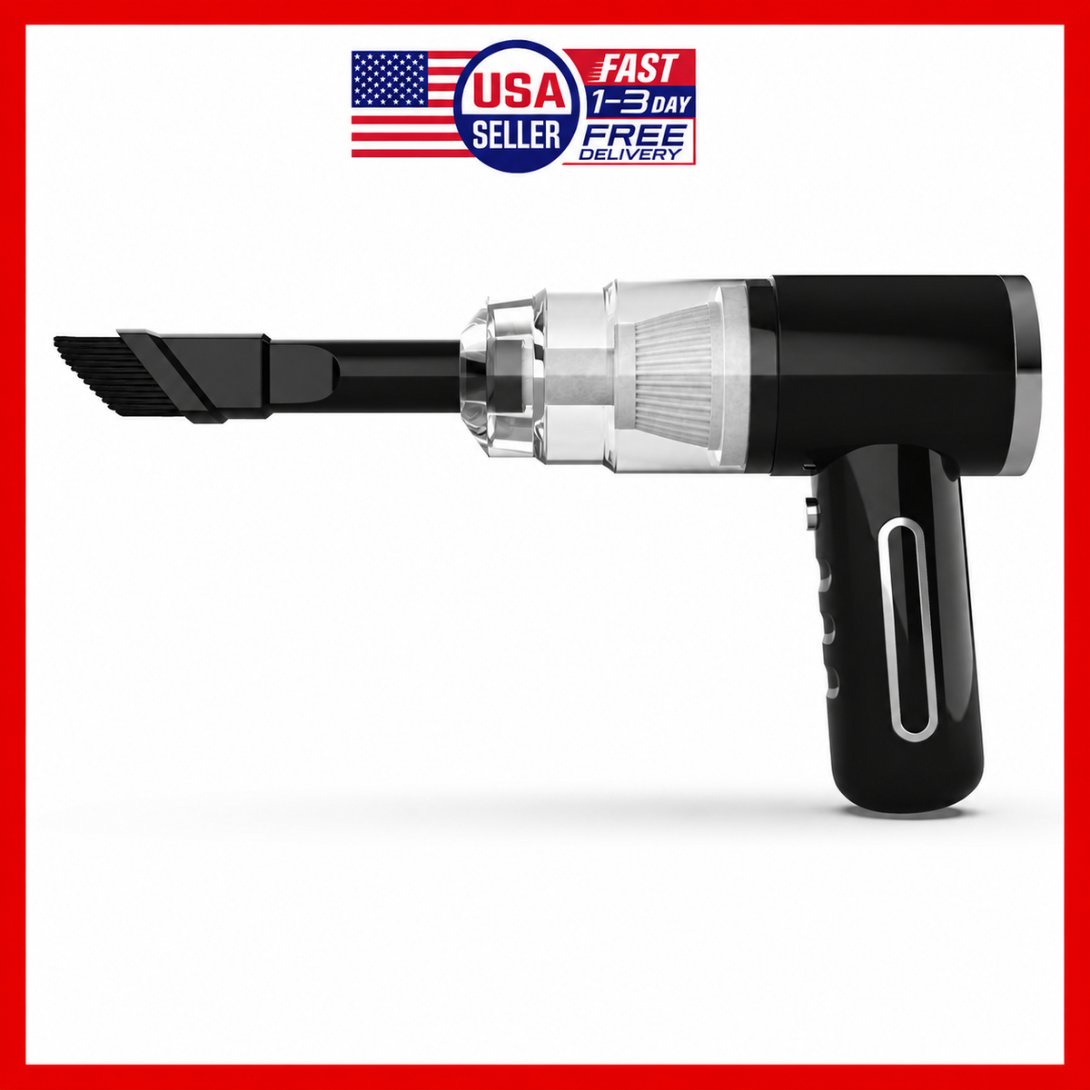 120W Cordless Mini Vacuum Cleaner – Portable Car & Home