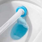 Disposable Toilet Brush Bathroom Bowl Cleaning Set Tool Replacement Heads Refill