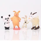 10 PCS Masha and The Bear Action Figures Set Party Toys Dolls Gift Cake Toppers