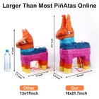 21" 3 Pack Pinatas Large Mexican Donkey Pinata For Cinco de Mayo For Birthday