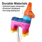21" 3 Pack Pinatas Large Mexican Donkey Pinata For Cinco de Mayo For Birthday