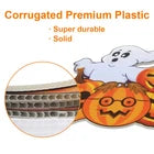 Halloween Decorations 2Pcs Ghost Pumpkin Decor Outdoor Yard Signs Stakes Prop