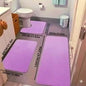3 PC Bathroom Non-Slip Bath Mat Set Floor Mat Bedroom Carpet Laundry Room Mat