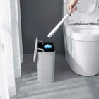 Disposable Toilet Brush Bathroom Bowl Cleaning Set Tool Replacement Heads Refill