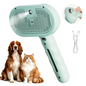 Pet Steam Brush for Dog & Cat - 3-in-1 Steam Grooming Brush for Shedding & Hair