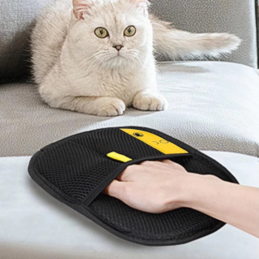 2-Pack Pet Hair Removing Gloves