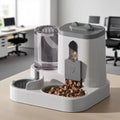 Automatic 2-in-1 Pet Feeder and Water Dispenser