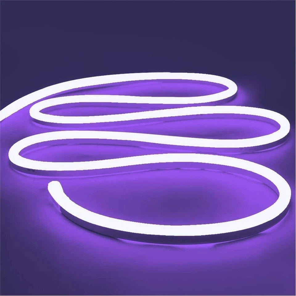1M 2M 3M 5M 12V Flexible Sign Neon Lights Silicone Tube LED Strip Waterproof