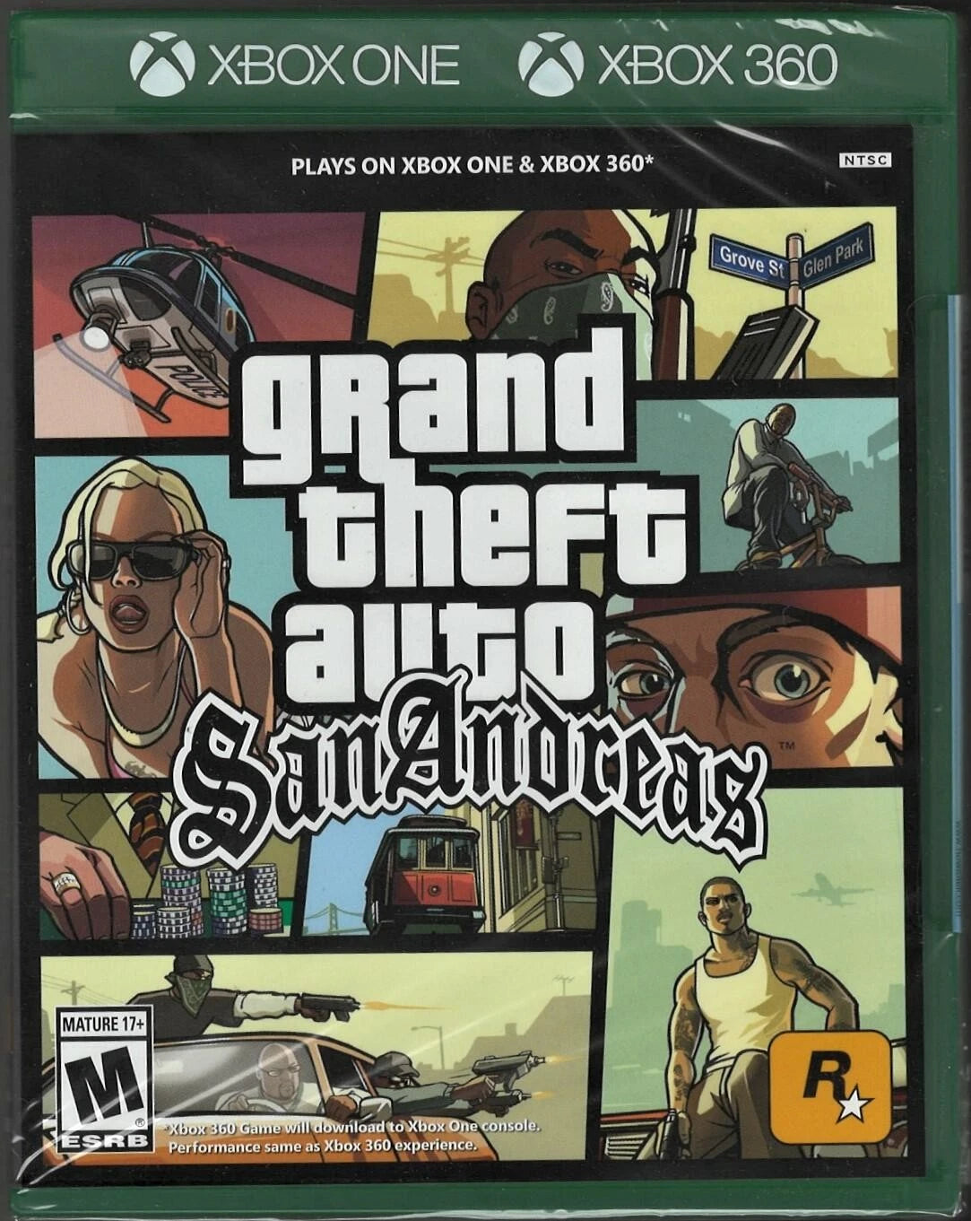 Grand Theft Auto: San Andreas (XB1 Packaging) Xbox 360