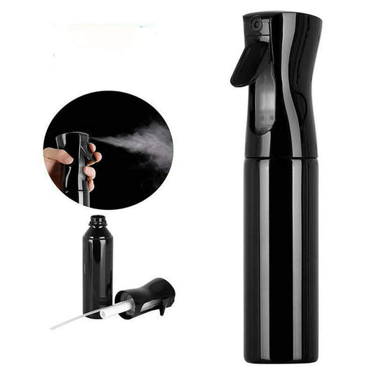 Continuous Mist Hair Spray Bottle Barber Water Sprayer Salon Plant Mister