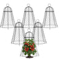 6 Pack Garden Cloches Rustproof Metal Chicken Wire Plant Protectors For Plants