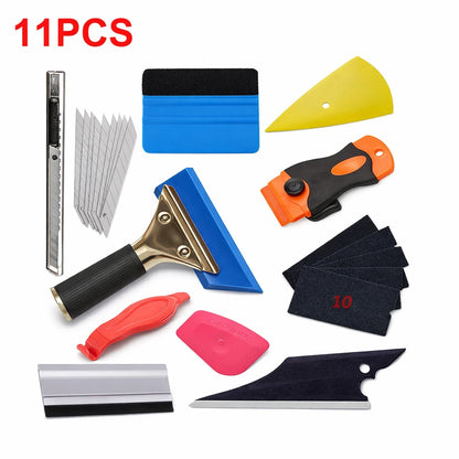 Car Wrap Application Tools Vinyl Squeegee Felt Auto Film Installation Tools Kit