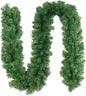 10Ft Artificial Christmas Green Garland Indoor Outdoor Holiday Party Decorations