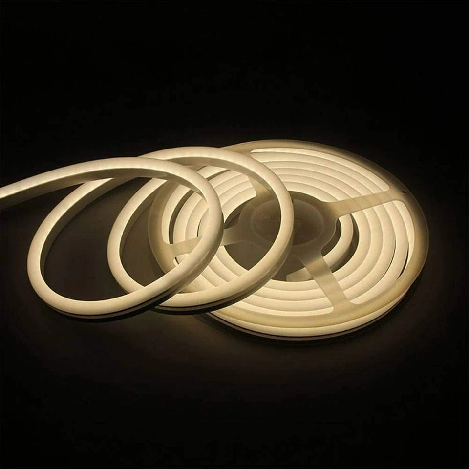 1M 2M 3M 5M 12V Flexible Sign Neon Lights Silicone Tube LED Strip Waterproof
