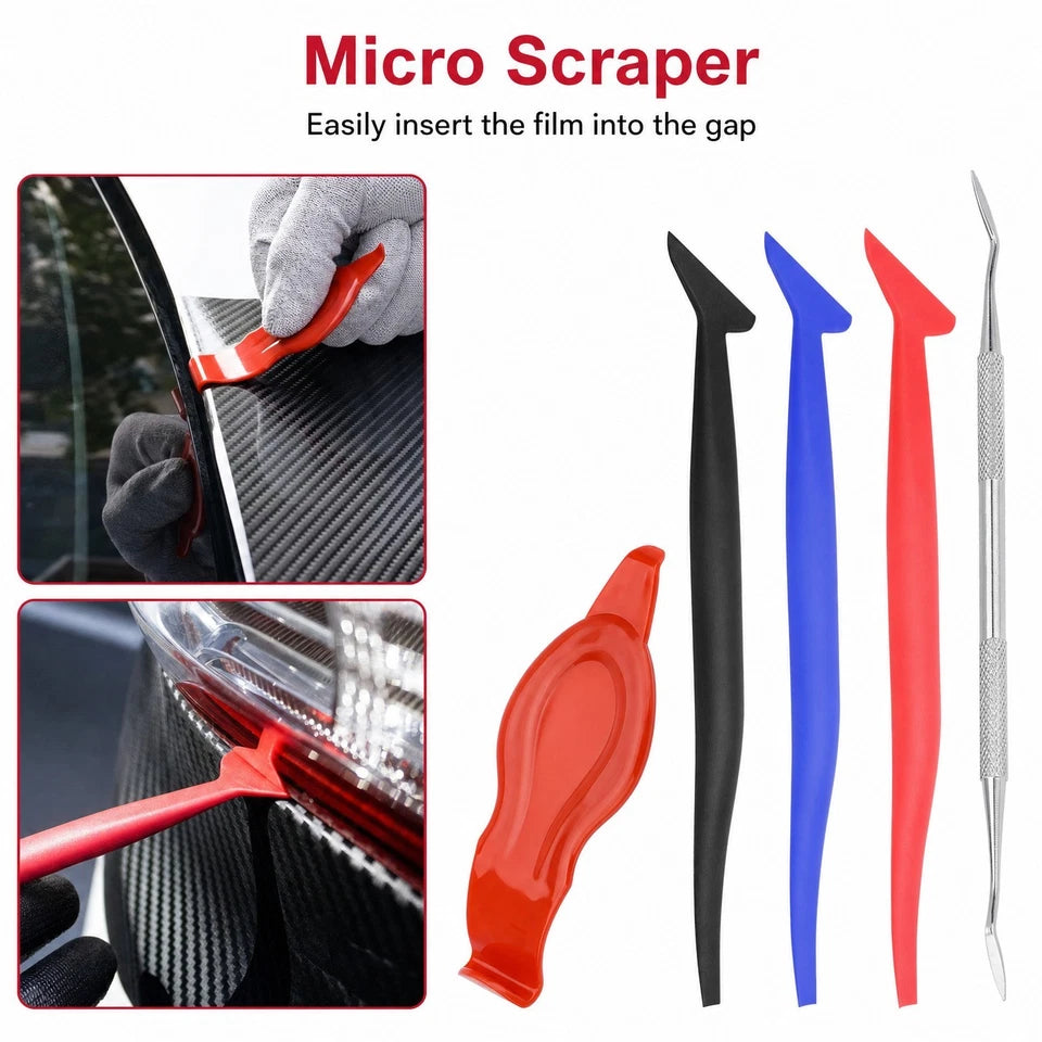 20pcs Vinyl Car Wrap Film Tool Kit Window Tint Application Squeegee Installation