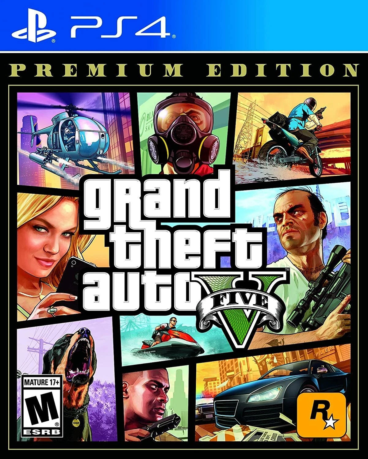 Grand Theft Auto V Premium Online Edition - PlayStation 4