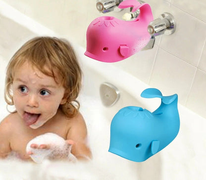 Baby Bathtub Spout Cover Safety Bathroom Silicone Faucet Guard Protector for Kid