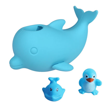 Baby Bathtub Spout Cover Safety Bathroom Silicone Faucet Guard Protector for Kid