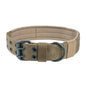 2''Wide Tactical Heavy Duty Nylon Large Dog Collar K9 Military With Metal Buckle