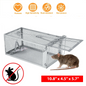 USA Mouse Trap Rat Trap Rodent Trap Live Catch Cage, Easy to Set Up and Reuse