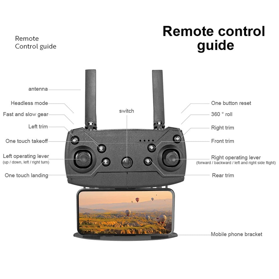 Drone X Pro Quadcopter 2026 5G 4K GPS WiFi FPV Foldable RC (No Camera)