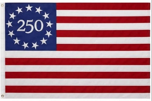 America 250 Betsy Ross Flag 3x5 – Officially Licensed