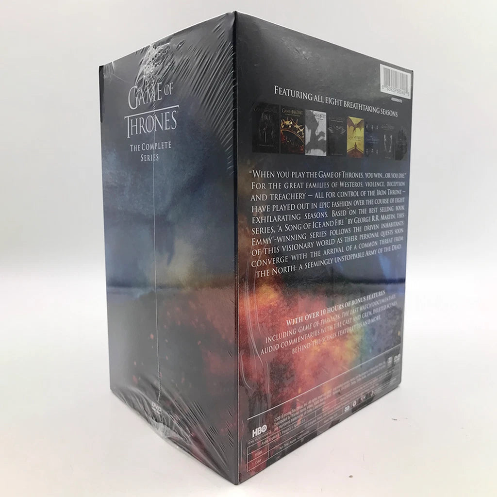 Game of Thrones Complete Series Seasons 1-8(DVD 38-Disc ) New & Sealed Free Ship