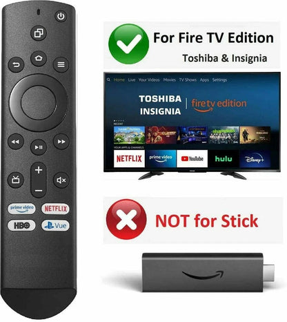 Toshiba fire TV IR New replace Remote Control CT-RC1US-19 CT-RC1US-21 55LF621U21