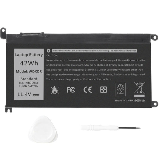 42W Battery For Dell Inspiron WDX0R WDXOR 15 7586 7579 7573 7570 7569 7560