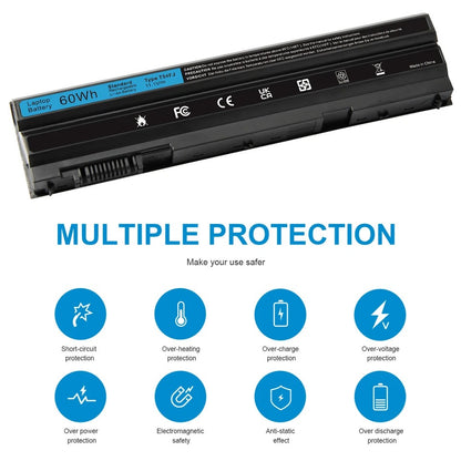 Battery for Dell Latitude T54FJ E6420 E6540 E6440 71R31 E5430 60Wh
