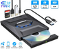 External CD DVD Drive USB 3.0 Writer Burner Player for PC Laptop Windows 11 10