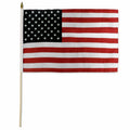 USA American Flag Stick Flag 12x18